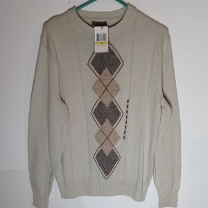 Dockers 100% Cotton Men's Crewneck Sweater NWT